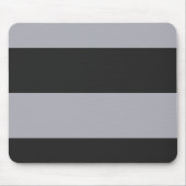 Grau und Grau, einfach, extra breite Streifen Mousepad (Vorne)