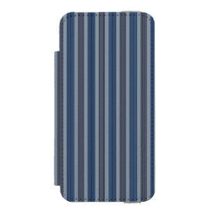 grau und Jeansstreifen Incipio Watson™ iPhone 5 Geldbörsen Hülle