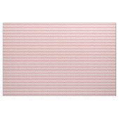 Grau und Koral Moderne Zickzack Stoff (Yard (91,4 cm))