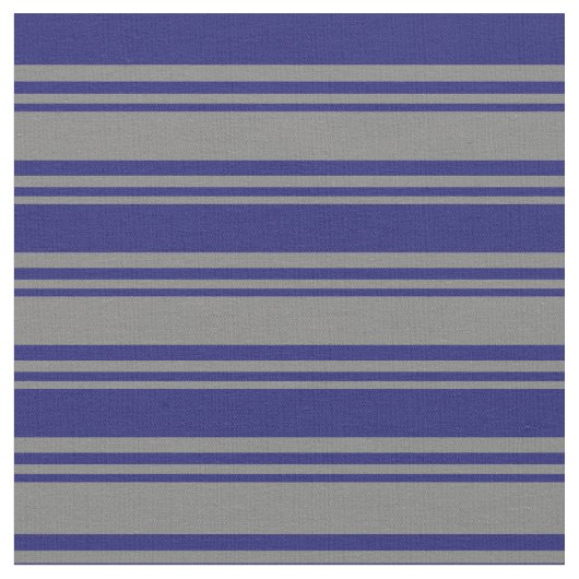 Grau und Mitternachtsblau farbige Muster Stoff (Nahaufnahme)