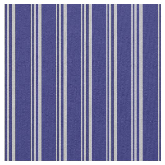 Grau und Mitternachtsblau farbige Muster Stoff (Nahaufnahme)