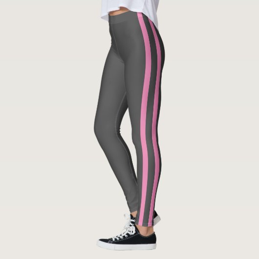 grau und rosa leggings (Links)