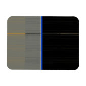 Grau und Schwarz Magnet (Horizontal)