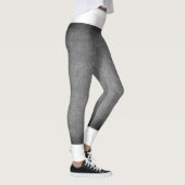 grau und Schwarz-weiß Leggings (Rechts)