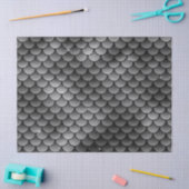 Grau- und Schwarzfisch-Scala-Dekoupage Seidenpapier (Basteln)