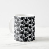 Grau- und Schwarzkreuz Kaffeetasse (Vorderseite Links)