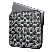 Grau- und Schwarzkreuz Laptopschutzhülle (Vorderseite Links)