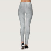 Grau und Silber Leggings (Rückseite)