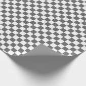 grau und weiß geschenkpapier (Ecke)