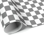 grau und weiß geschenkpapier (Rolleneckpunkt)