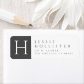 Grau und Weiß | RÜCKSENDEADRESSE (Insitu)