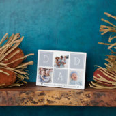 Grau | VATER Custom Kids Foto Collage Fotoplatte (Seite)