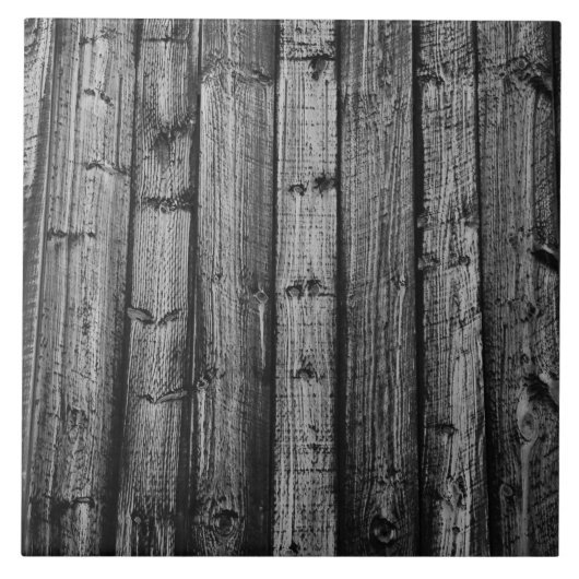 Grau verwittertes Holz verschalt Beschaffenheit Fliese (Vorderseite)