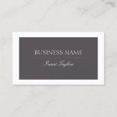 Grau Visitenkarte (Vorderseite)