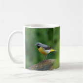 Grau Wagtail - Vogel Kaffeetasse (Links)