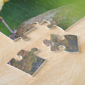 Grau Wagtail - Vogel Puzzle (Seite)