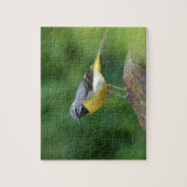 Grau Wagtail - Vogel Puzzle (Vertikal)