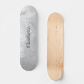 Grau-Waschung Skateboard (Vorderseite)