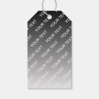 Grau (wechselbare Farbe) Ombre & Textmuster