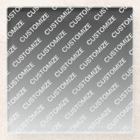 Grau (wechselbare Farbe) Ombre & Textmuster