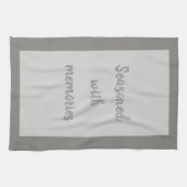 grau - weiß geschirrtuch (Horizontal)