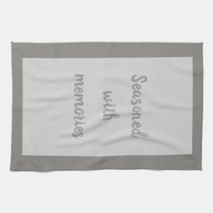 grau - weiß geschirrtuch