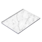 Grau-weiße Akrylenmalerei Die Abstrakte Kunst Notizblock (Linke Seite)