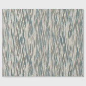 Grau-weiße Fischgrät-Diamant-Geschenkpapier Geschenkpapier (Flach)