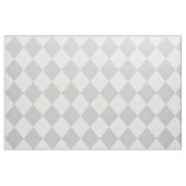 Grau-weißes Argyle-Muster Stoff (Fat Quarter (45,7 x 55,9 cm))