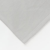Grau-weißes, wellenförmiges Chevron-Zickzack-Muste Fleecedecke (Ecke)