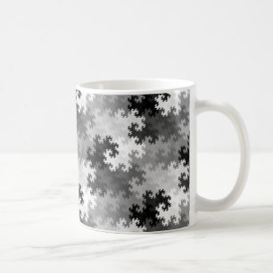 Grau-Wellen Kaffeetasse