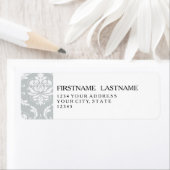 Grau-White-Damask-Muster (Insitu)