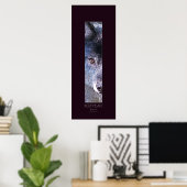 (Grau) WOLF HEART Art Poster (Heimbüro)