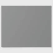 Grau Wrapping Paper Geschenkpapier (Flach)