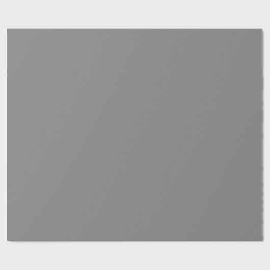 Grau Wrapping Paper Geschenkpapier (Flach)