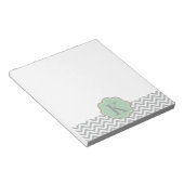 grau Zickzack Notizblock (angewinkelt)