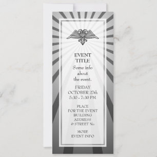 Grauadler mit zwei Köpfen Einladung