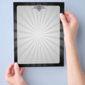 Grauadler mit zwei Köpfen Flyer (Hand)