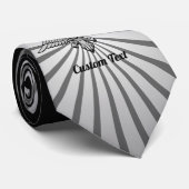 Grauadler mit zwei Köpfen Krawatte (Gerollt)