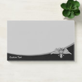 Grauadler mit zwei Köpfen Post-it Klebezettel (Büro)