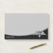 Grauadler mit zwei Köpfen Post-it Klebezettel (Auf Schreibtisch)