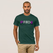 Grauasexual PRIDE T-Shirt (Vorne ganz)