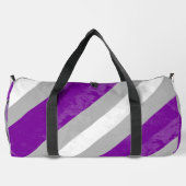 Grauasexuell Duffle Bag (Rückseite)
