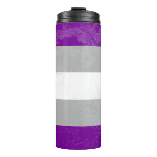 Grauasexuell Thermosbecher