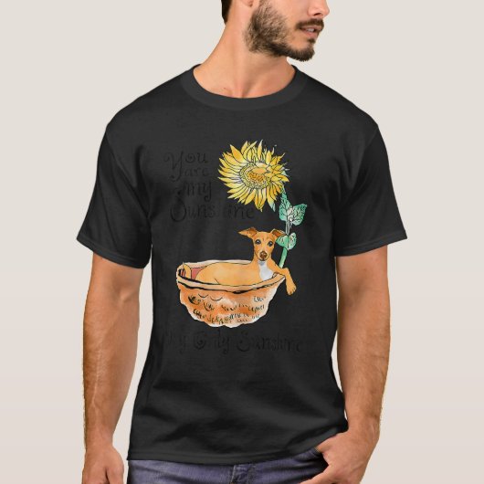 Graubäder in einer Tube mit Sonnenblumen T-Shirt (Vorderseite)