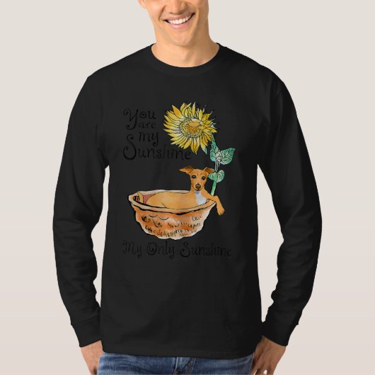 Graubäder in einer Tube mit Sonnenblumen T-Shirt (Vorderseite)