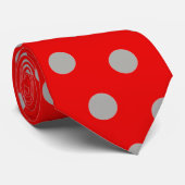 Graubälle Krawatte (Gerollt)