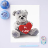 Graubär mit Herz Flyer (Einzeln)