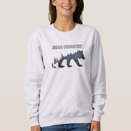 Graubär-Schlabberpulli Sweatshirt (Vorderseite)