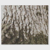 Graubaum Geschenkpapier (Flach)